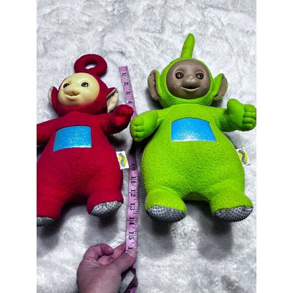 Playskool 1998 Teletubbies Dipsy, Laa Laa plush Lot - Picture 2 of 8
